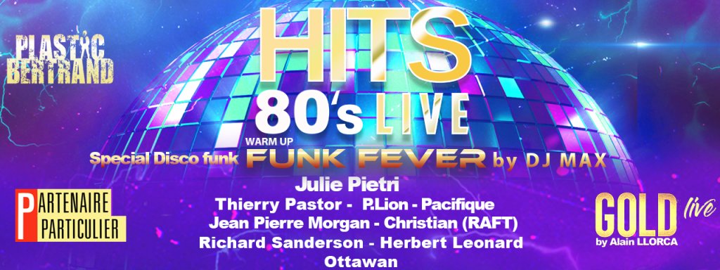 Hits 80's Live aux Zénith d'Amiens, Pau et Montpellier en octobre prochain, profitez de la promo d'été